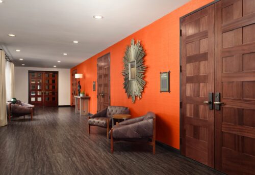 Sedona Wilde prefunction area
