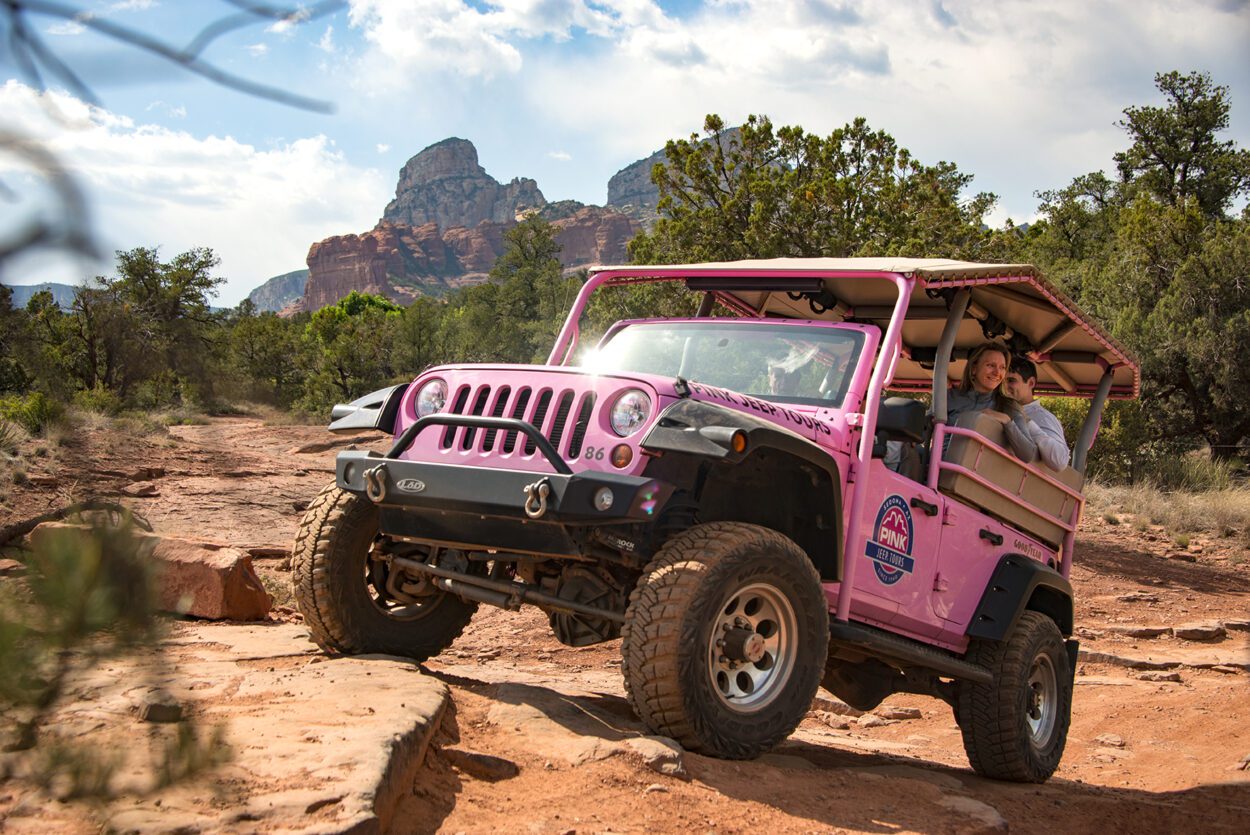 Pink Jeep Sedona