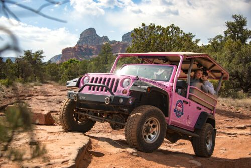 Pink Jeep Sedona